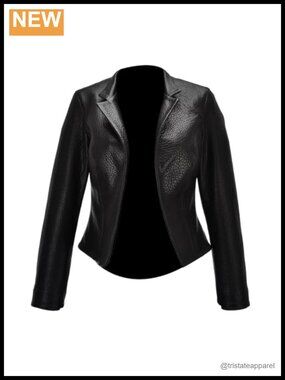 Genuine Ovine Leather Women's Jacket Mao Collar Relaxed Fit